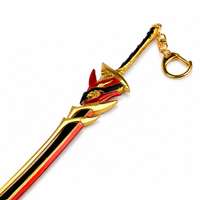 Redhorn Stonethresher | 15 cm | Metal | Brelok Gamingowy | Genshin Impact