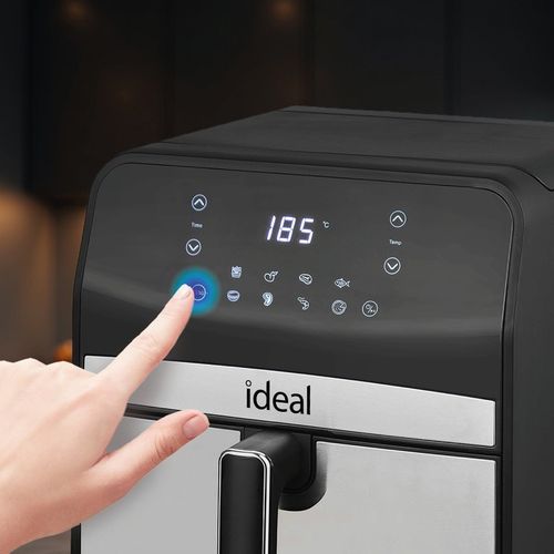 FRYTKOWNICA BEZTŁUSZCZOWA IDEAL AIR FRYER FRYTOWNICA 1800W DUŻA MISA na Arena.pl