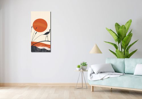 Obraz 40x90cm Ciepło Zachodów na Arena.pl