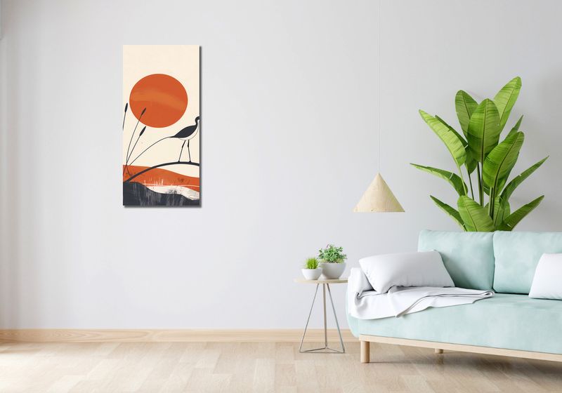 Obraz 40x90cm Ciepło Zachodów zdjęcie 2