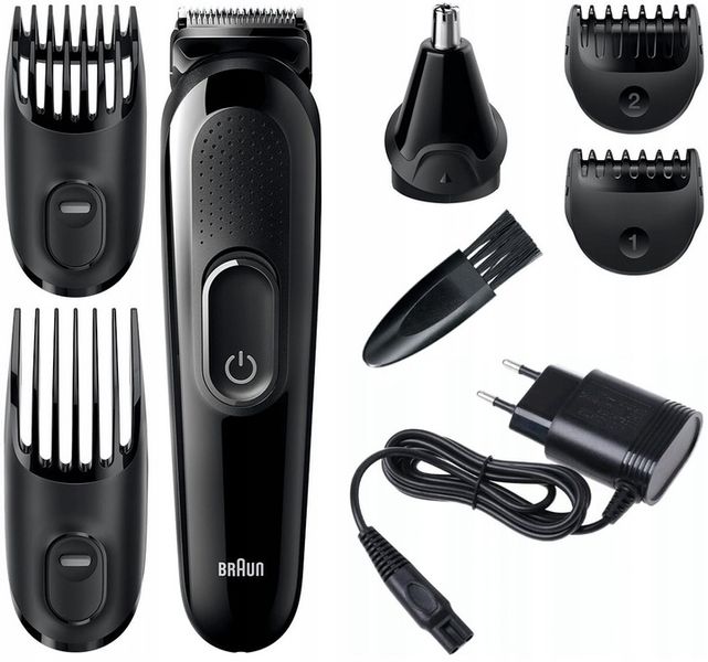 BEZPRZEWODOWA golarka TRYMER do ciala zarostu włosów BRAUN Sharp Blades zdjęcie 8