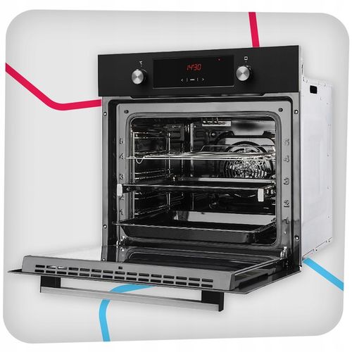 Piekarnik elektryczny do zabudowy Amica EB7541DB FINE 65L GRILL czarny na Arena.pl