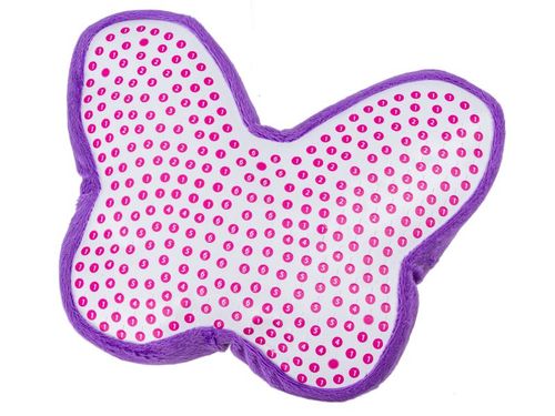 DLA DZIECI WYSZYWANKA PLUSZAK I PODUSZKA MOTYLEK na Arena.pl