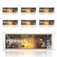 EKO PODPAŁKA do KOMINKA Heatfire Rozpałka KOMINEK GRILL 350 DUŻYCH kostek