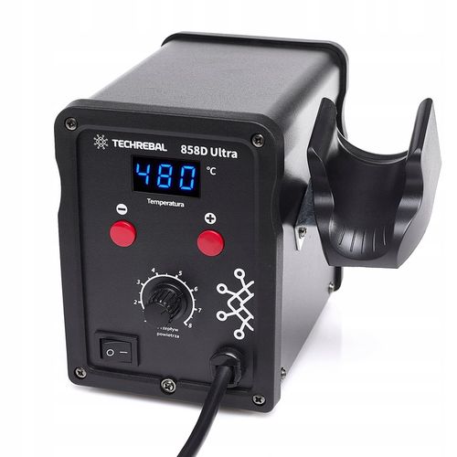 STACJA LUTOWNICZA hot air Spawarka do plastiku Techrebal 858D Ultra na Arena.pl