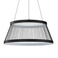 Regulowana Lampa wisząca Balu MD3328-2M-3BT LED 57W 3000-6000K czarny