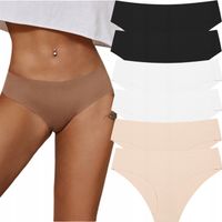 6x FIGI MAJTKI BEZSZWOWE DAMSKIE ELASTYCZNE WYGODNE M