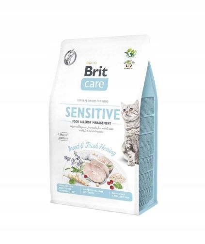 BRIT Care Cat Insect Herring Sensitive 2kg zdjęcie 1