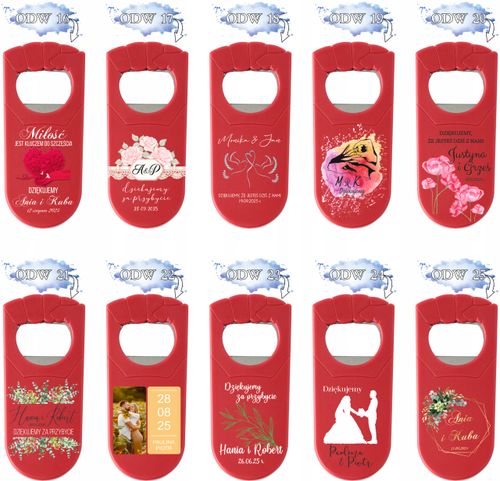 OTWIERACZ Z NADRUKIEM UV personalizowany chluśniem bo uśniem TWÓJ NAPIS na Arena.pl