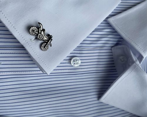 Czarne spinki do mankietów EXC Motocykl Motor Cross Enduro KTM Racing Tytan na Arena.pl