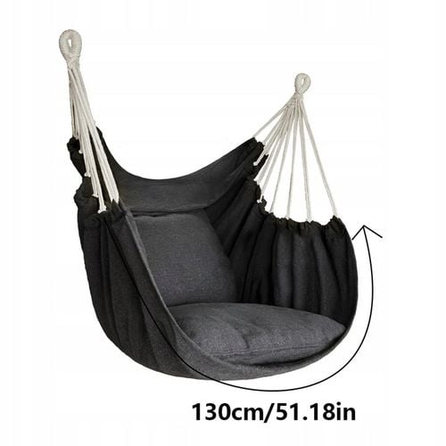 NOWOCZESNY HAMAK FOTEL OGRODOWY WISZĄCY KRZESŁO HUŚTAWKA na Arena.pl