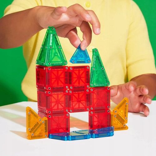 microMAGS Podróżne Klocki Magnetyczne 26 el Travel Set Magna-Tiles na Arena.pl