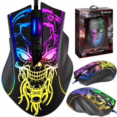 Myszka przewodowa Defender Myszka Dla Graczy GM-928 Mysz Gamingowa na Arena.pl
