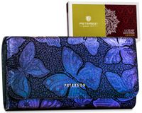 portfel damski skórzany ptn 421077-onbf s.blue