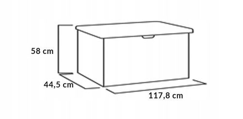 Skrzynia ogrodowa Keter Emily 280 l grafit na Arena.pl