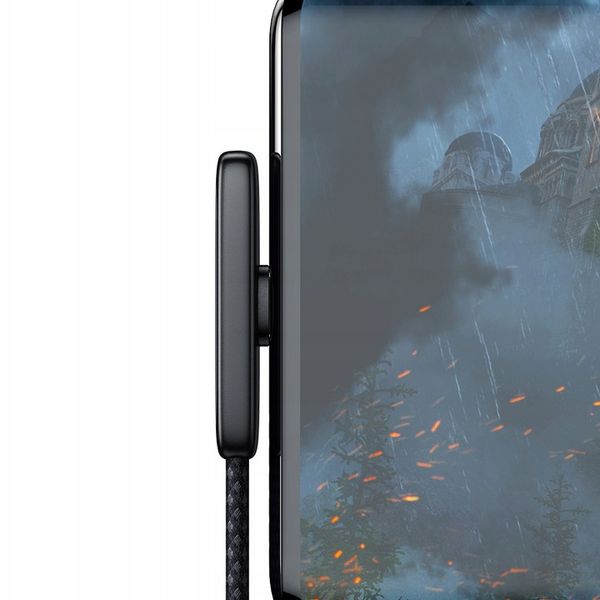 MCDODO KABEL USB-C KĄTOWY SZYBKIE ŁADOWANIE USB TYP C 6A 100W CZARNY 1M zdjęcie 10