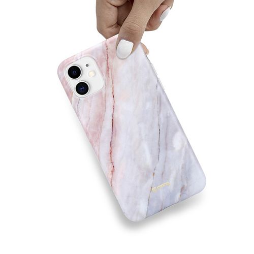 Crong Marble Case – Etui iPhone 11 (różowy) na Arena.pl