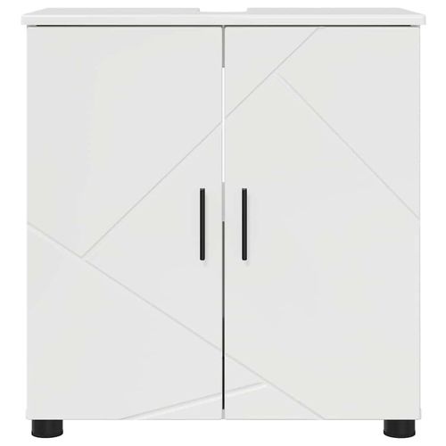 Szafka Łazienkowa Biały na wysoki połysk 61 x 35 x 64 cm na Arena.pl