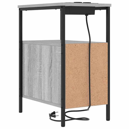 Szafka Nocna z szufladą Szary dąb sonoma 30 x 48 x 61 cm na Arena.pl