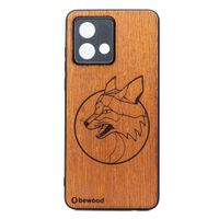 Drewniane Etui Bewood do Motorola G84 5G LIS MERBAU