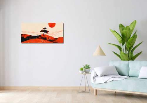 Obraz 90x40cm Czerwone Pustynne Pejzaże na Arena.pl
