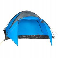 MOCNY NAMIOT OGRODOWY TURYSTYCZNY KEMPINGOWY 6-OSOBOWY IGLO 240x290cm XXL