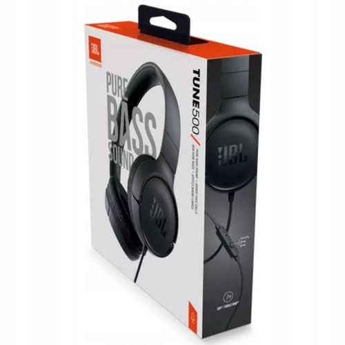 Słuchawki JBL Tune 500 Czarny na Arena.pl