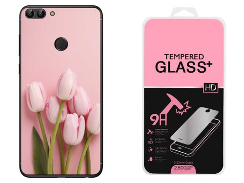 HUAWEI P SMART | Etui smartfon CASE + Szkło na Arena.pl