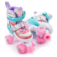 WROTKI REGULOWANE DLA DZIECI METEOR LUNAR S 30-33 koła LED do 100kg