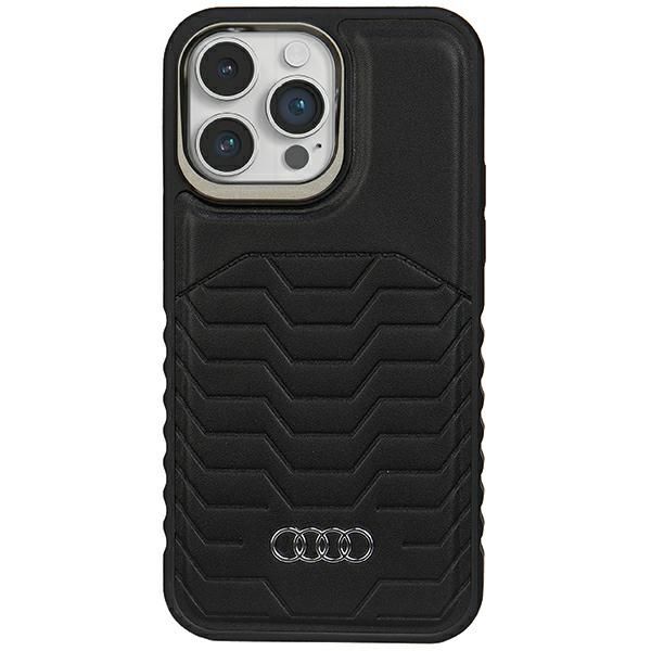 Etui Audi do iPhone 14 Pro Max, Czarny, MagSafe zdjęcie 1