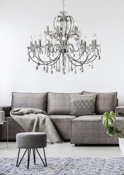 Aurora zwis 10+5 *40W E14 chrom zdjęcie 3