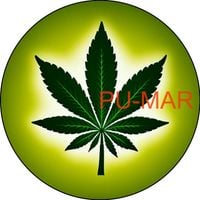 Opłatek na tort KONOPIA Marihuana Zioło Liść Tekst Gratis