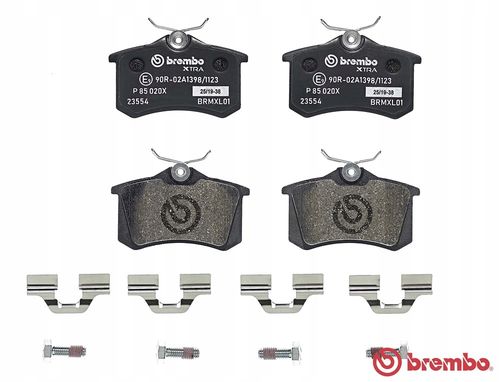 KLOCKI HAM TYL 87X53X17 XTRA BREMBO na Arena.pl