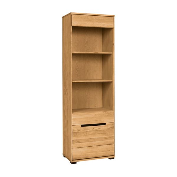 Regał wysoki dębowy Faro zdjęcie 3