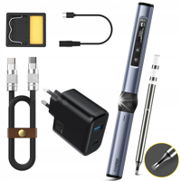 FNIRSI HS-01 65W Lutownica USB-C PD OLED z Ładowarką GaN