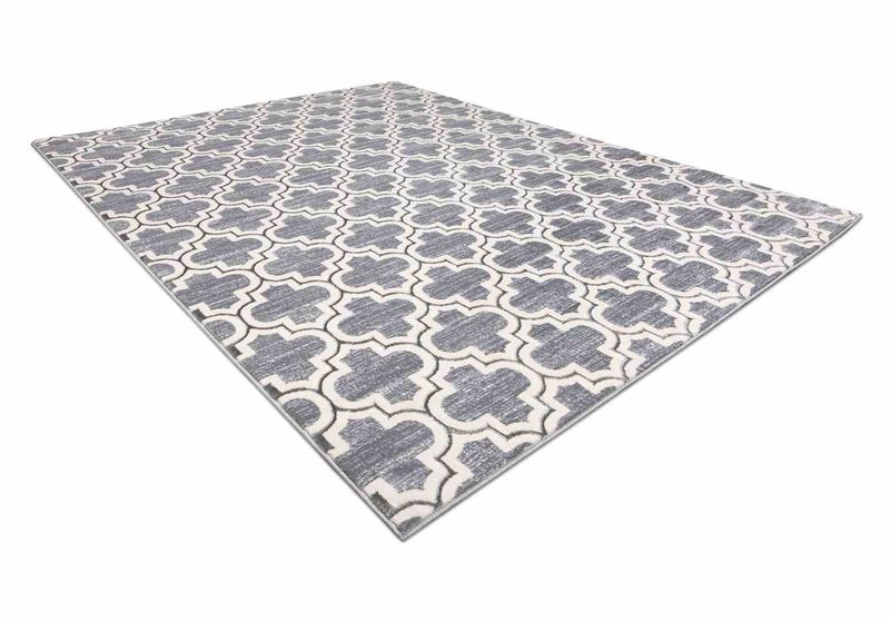 RUG/LU/IONA/CLOVER/GREY+CREAM/80x150 zdjęcie 4