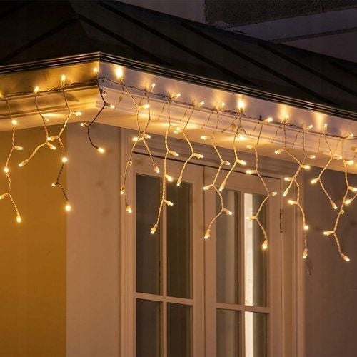 LAMPKI ZEWNĘTRZNE SOPLE CHOINKOWE 500 LED ŚWIATEŁKA ŚWIĄTECZNE +FLASH 22.5M na Arena.pl