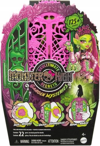 Monster High Straszysekrety Lalka Venus McFlytrap + akcesoria HYT75 MATTEL na Arena.pl