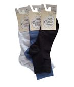 SKARPETKI WIOSENNE COTTOLINE GŁADKIE 11-15 LAT 33-35 white