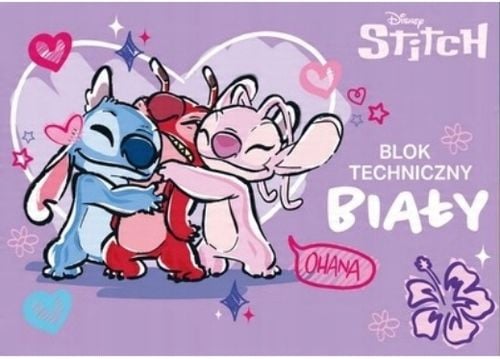 blok techniczny biały a4/10k  stitch 0422 a'10 na Arena.pl