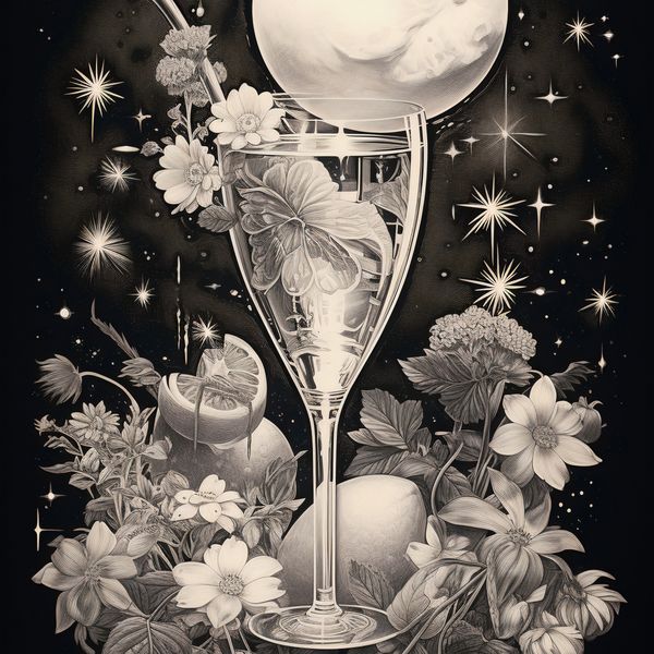 Plakat 20x20cm Kosmiczny Eliksir zdjęcie 1