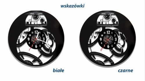 Zegar ścienny z płyty winylowej Star Wars 13.2 na Arena.pl