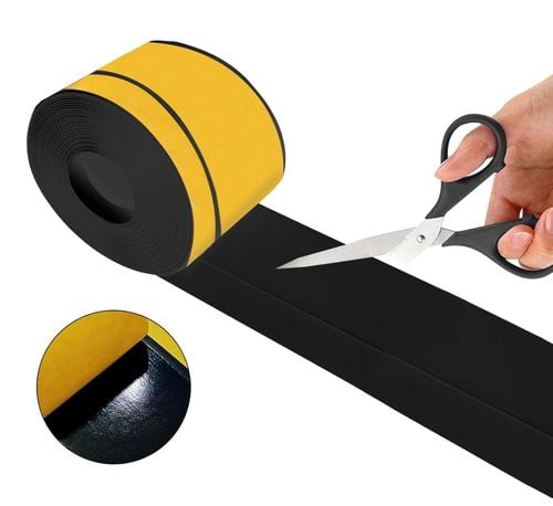 Listwa przypodłogowa PVC biała 80mm x 20mm x 24m elastyczna samoprzylepna na Arena.pl