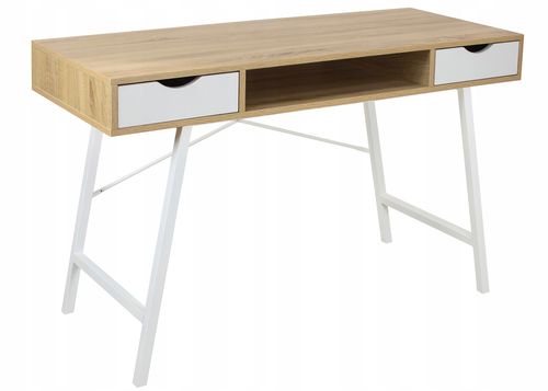 BIURKO ELEGANCKIE do gabinetu biura SZUFLADY NOWOCZESNE DUŻE komputerowe na Arena.pl