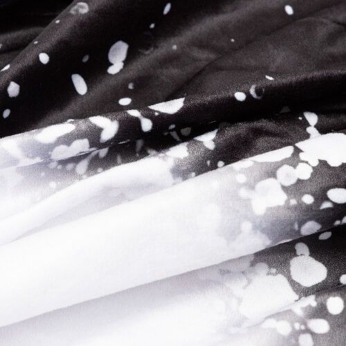 Pluszowy koc Bleached Starry Black Rectangle do sublimacji na Arena.pl