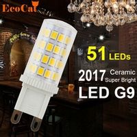 ŻARÓWKA DIODOWA G-9 51 led 7W ciepła 500 lm W-WA