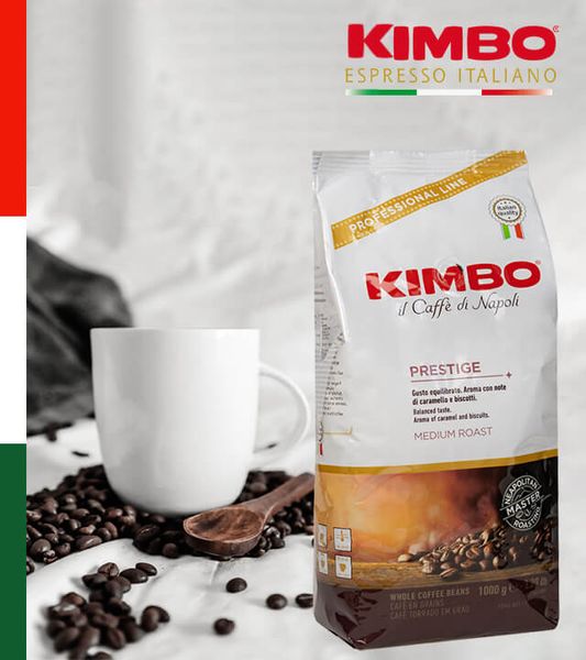 Kawa ziarnista KIMBO PRESTIGE 1 kg zdjęcie 4