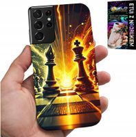 ETUI DO SAMSUNG GALAXY S21 Ultra - SZACHY SZACHOWNICA, DLA SZACHISTY PIONEK
