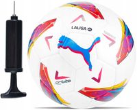 Puma piłka nożna do nogi Orbita La Liga 1 Hybrid na prezent + Pompka z