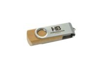 Pendrive 16 GB metal/tektura grawer jednostronny - 100szt.